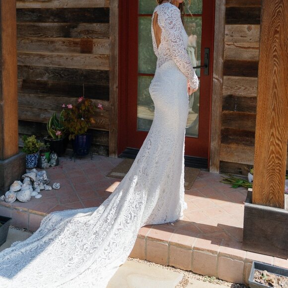 Grace Loves Lace Olive Dress Wedding Dress Size 8 - Picture 1 of 4